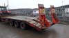 HERBST TRI AXLE low loader trailer, sprung draw bar, loading ramps (s/n 1011A) (plate in office) - 3