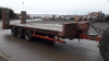 HERBST TRI AXLE low loader trailer, sprung draw bar, loading ramps (s/n 1011A) (plate in office) - 6