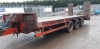 HERBST TRI AXLE low loader trailer, sprung draw bar, loading ramps (s/n 1011A) (plate in office) - 9