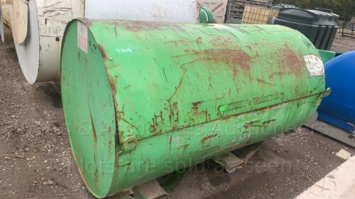 Bunded diesel fuel tank c/w pump & delivery hose