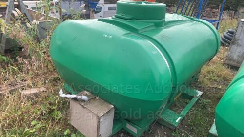 TRAILER ENGINEERING water tank c/w pump (s/n 23026)