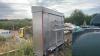 Stainless steel truck rear mounted locker box c/w built in 600 litres fuel tank - 2