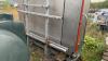 Stainless steel truck rear mounted locker box c/w built in 600 litres fuel tank - 9