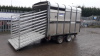 IFOR WILLIAMS DP120 10' livestock trailer c/w partition (s/n Y0290963) - 3