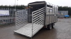 IFOR WILLIAMS DP120 10' livestock trailer c/w partition (s/n Y0290963) - 4