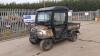 2011 KUBOTA RTV900 4wd diesel utility vehicle c/w full cab, aux hydraulics, hydraulic rear tipping body (s/n 70866) (No VAT!)