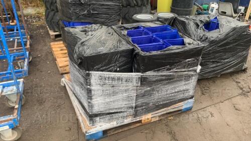 Pallet of lin bins