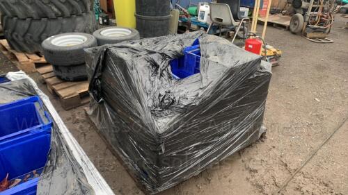 Pallet of lin bins