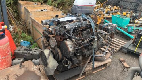 RENAULT MIDLUM diesel engine & gearbox c/w clutch