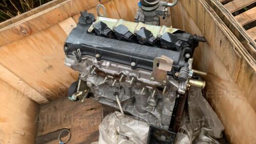 NISSAN twin cam 16 valve engine