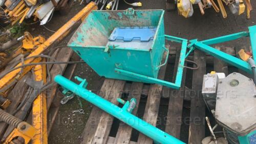 IMER TR225 scaffold winch & skip