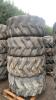 4 x BKT flotation tyres (500/60-22.2)