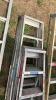 3 x aluminium step ladders - 3