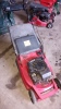 Petrol rotary roller mower c/w collection box
