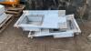 2 x stainless steel sinks - 2