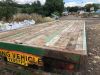 Twin axle 25' flatbed trailer (floor now re boarded) - 2