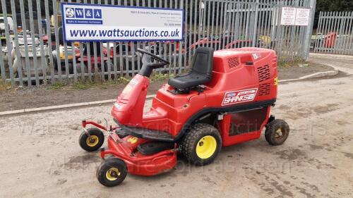 BARRUS SHANKS TG155T/4w petrol outfront direct collect ride on mower