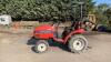 MITSUBISHI MT2000 4wd compact tractor c/w pto, lift arms, hydraulic spool valve, live pto - 2