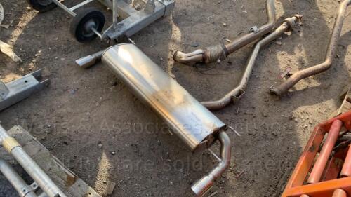 LAND ROVER complete exhaust