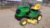 2003 JOHN DEERE L120 automatic 48'' petrol ride on mower