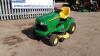 JOHN DEERE LT170 hydro 42'' mulch deck (s/n E037232) - 2