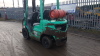 2015 MITSUBISHI FG25NT 2.5t gas driven forklift truck (s/n CF17E-53518) with duplex mast & side-shift - 3