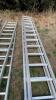 2 x aluminium ladders - 4