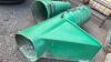 10 x rubble chutes c/w hopper & chains - 2