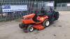 2004 KUBOTA G21 diesel ride on mower c/w 48'' deck high tip collector (s/n 10058)