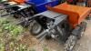 MUCK TRUCK 250kg Honda petrol driven power barrow - 4