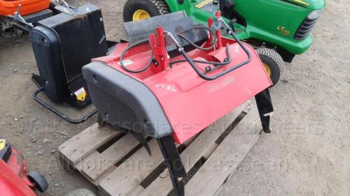 2016 COUNTAX sweeper attachment