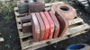 6 x MASSEY FERGUSON 100 series weights & frame - 4