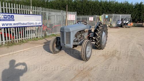 FERGUSON TEF20 2wd diesel tractor (All hour and odometer readings are unverified and unwarranted)