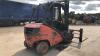 2008 LINDE H30 3t diesel driven forklift truck (s/n H2X393W06121) with CASCADE rotating forks & positioner - 5