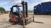 2008 LINDE H30 3t diesel driven forklift truck (s/n H2X393W06121) with CASCADE rotating forks & positioner - 7