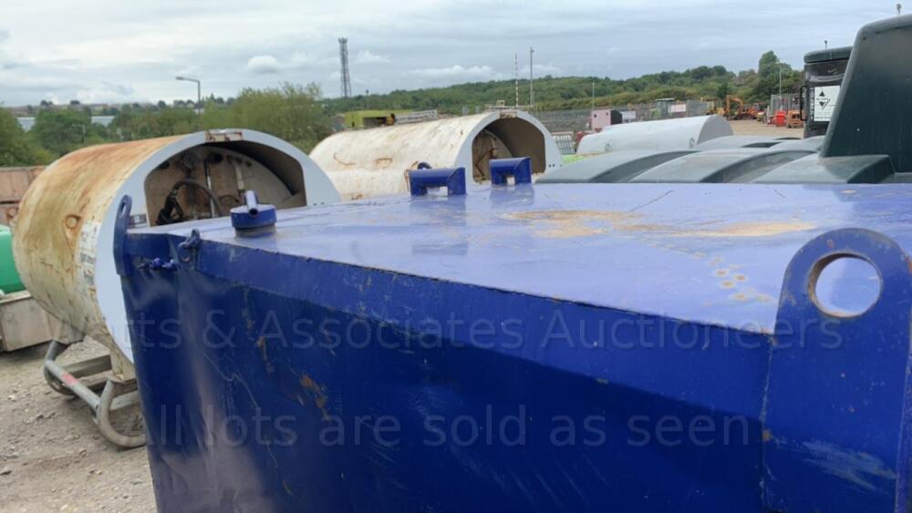 2000ltr metal bunded fuel tank c/w pump & delivery hose Day 3 Carlton