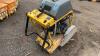 WACKER NEUSON BFS1345 road saw c/w dust suppression bottle - 4