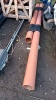 2 lengths of 6'' pipe