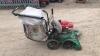 BILLY GOAT Honda petrol leaf vacuum c/w collection bag & suction pipe