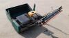 PROTEA 914HD 36'' petrol cylinder mower c/w collection box & roller seat - 13