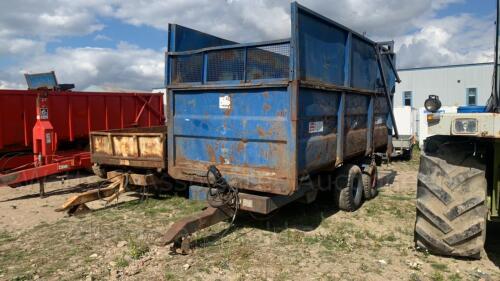 MARSTON 10t twin axle silage trailer (s/n 13974)