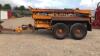 2004 CHIEFTAIN 12t twin axle dump trailer c/w sprung drawbar, hydraulic tail gate & hydraulic brakes (s/n DT14770) - 4