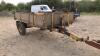 SALOP single axle farm tipping trailer (s/n 8536472)