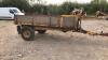 SALOP single axle farm tipping trailer (s/n 8536472) - 2