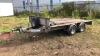 IFOR WILLIAMS LM12 3.5t twin axle plant trailer with drop sides (s/n E5110533) - 7