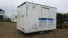 2010 GROUNDHOG fast tow welfare cabin c/w generator & remote (s/n GH3468) - 3