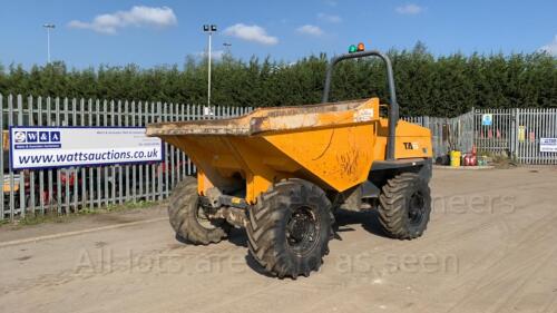 2015 TEREX TA6 6t straight skip dumper (s/n EF3PP6885)