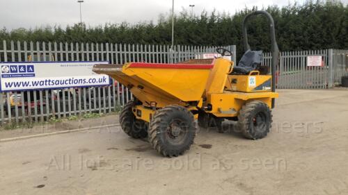 2010 THWAITES 3t swivel skip dumper (Z1004B8689)