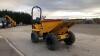 2010 THWAITES 3t swivel skip dumper (Z1004B8689) - 6