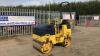 2005 BOMAG BW80 AD2 double drum roller (s/n 101460425636)